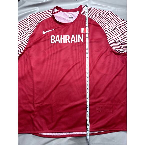 Nike Men's 4xl Pro Elite Bahrain Track & Field Running Jersey Shirt 800428-611 - Picture 8 of 8